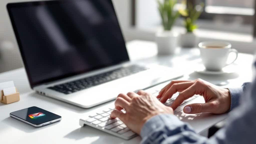 adding email to google business