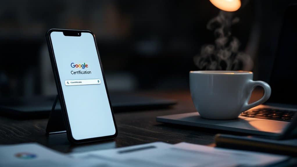 obtain google business certification