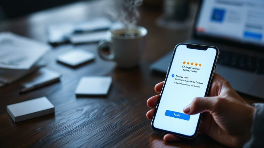 respond professionally and constructively to reviews