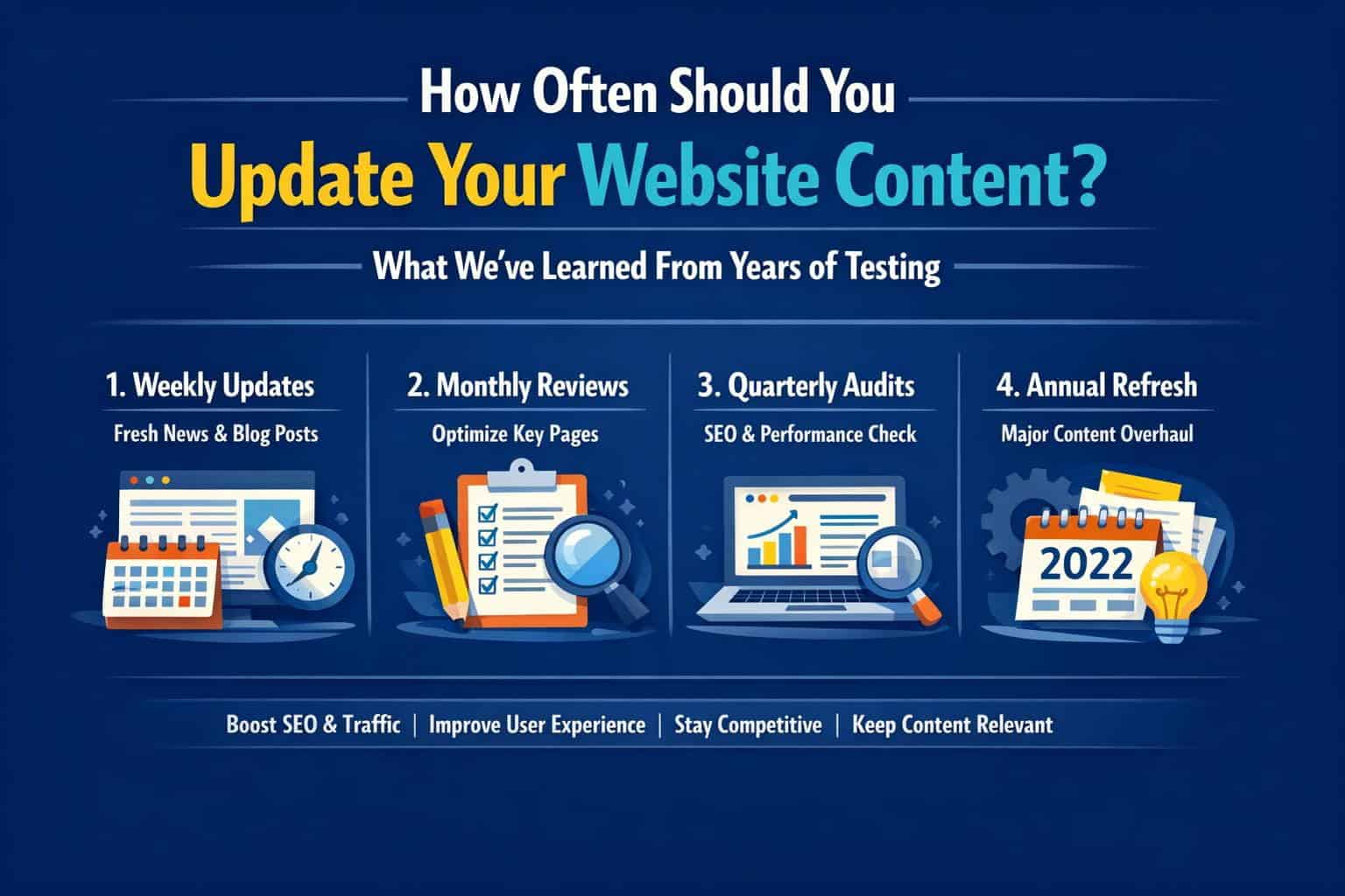 How Often Should You Update Your Website Content? What We've Learned ...